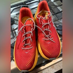 Hoka One One Rincon 3 Men's Running Shoes Red / Orange 1119395 FAYW Size 9D US